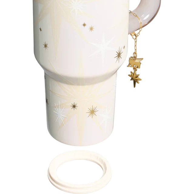 Stanley Starlight Shimmer 40 oz Quencher Luxe H2.O FlowState™ Tumbler – Holiday Limited Edition