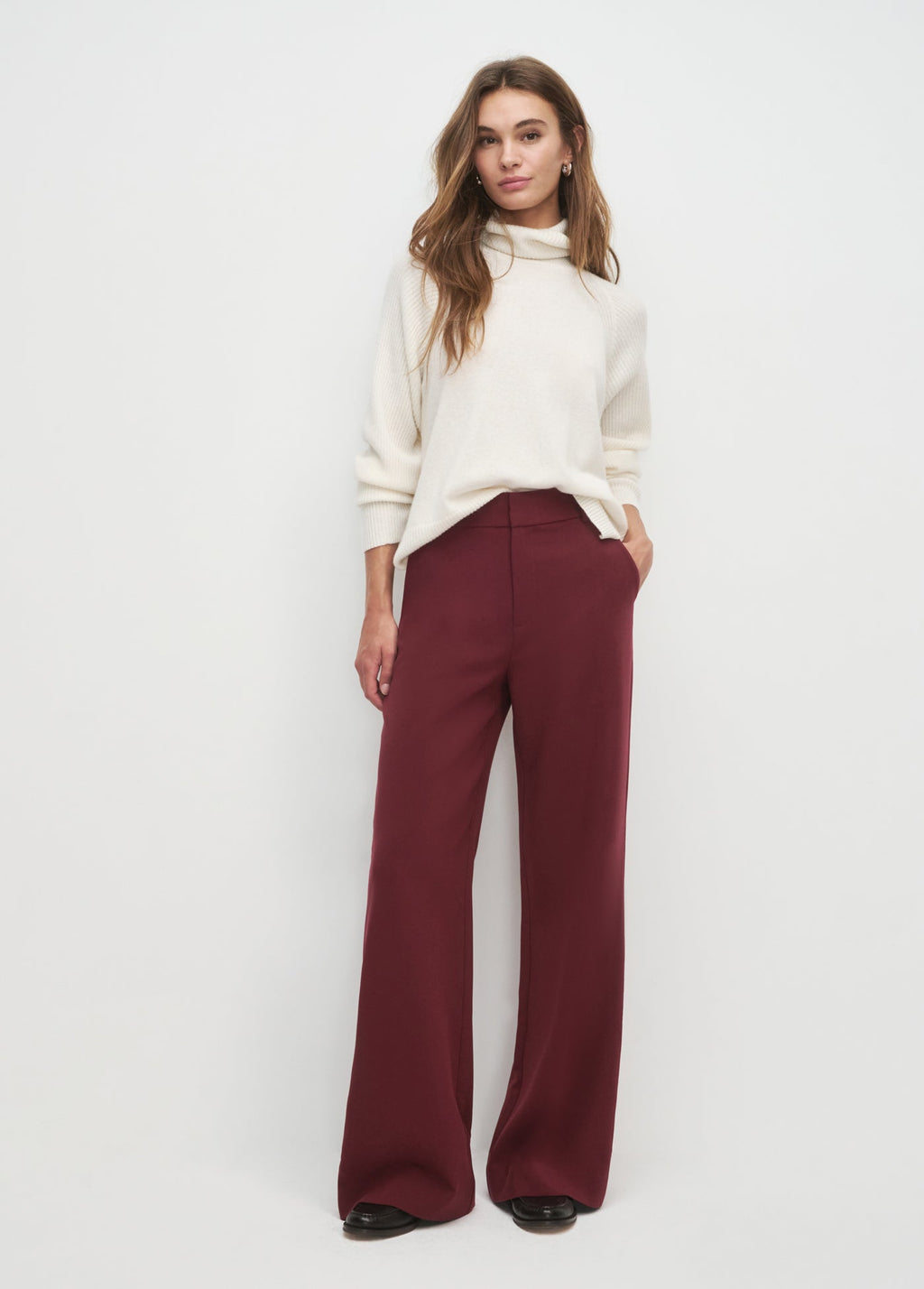 THE JONES WIDE LEG PANT