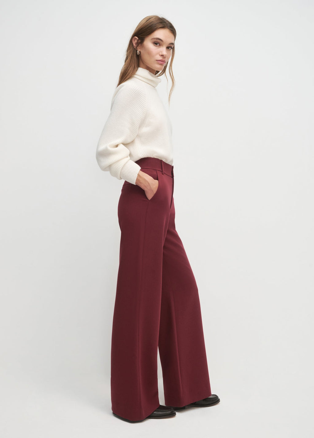 THE JONES WIDE LEG PANT